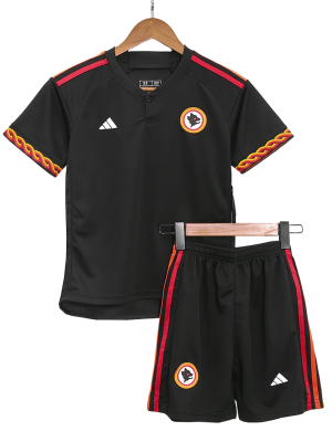 Roma Third Away Kids Soccer Jerseys Kit 2023/24