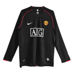 Vintage Soccer Jersey Manchester United Away Long Sleeve 2007/08