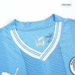 DE BRUYNE #17 Manchester City Home Authentic Soccer Jersey 2023/24