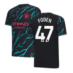 FODEN #47 Manchester City Third Away Jersey 2023/24