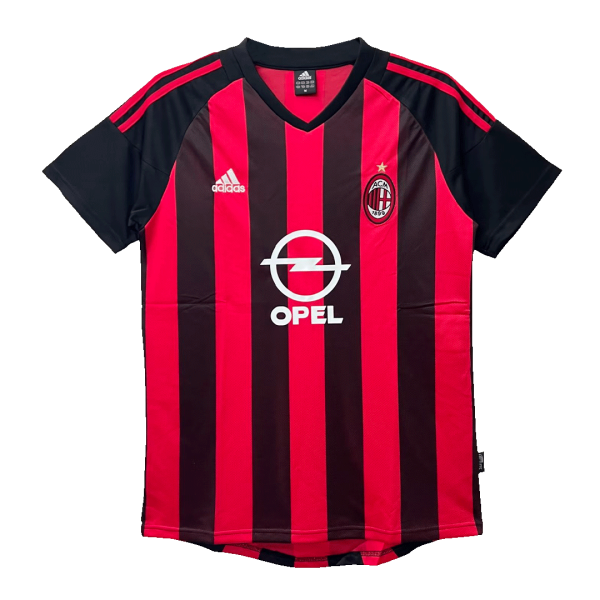 Vintage Soccer Jersey AC Milan Home 2002/03