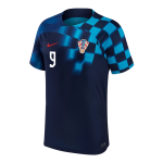 KRAMARI? #9 Croatia Away Jersey World Cup 2022