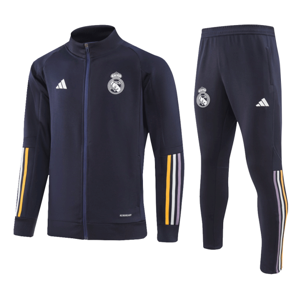 Real Madrid Jacket Tracksuit 2023/24 Kids Navy