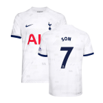 SON #7 Tottenham Hotspur Home Authentic Soccer Jersey 2023/24