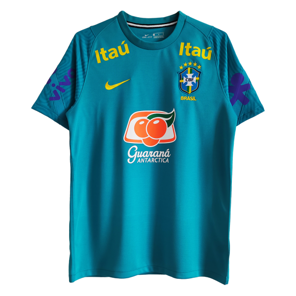 Brazil Pre-Match Soccer Jersey 2021