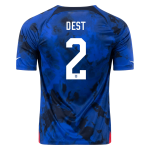 DEST #2 USA Away Jersey World Cup 2022