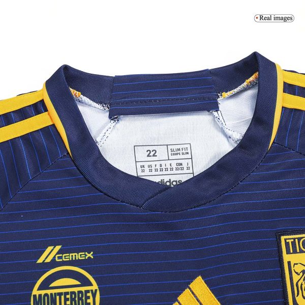 Tigres UANL Away Kids Soccer Jerseys Kit 2023/24