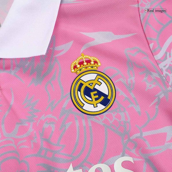 Real Madrid x Chinese Dragon Soccer Jersey 2023/24 （pink）