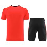 Customize Team Jersey Kit(Shirt+Short) Orange AD02