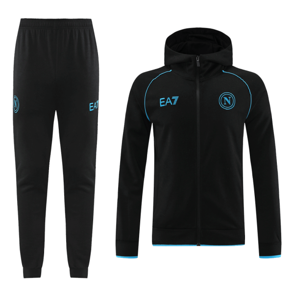 Napoli Hoodie Tracksuit 2023/24 Black