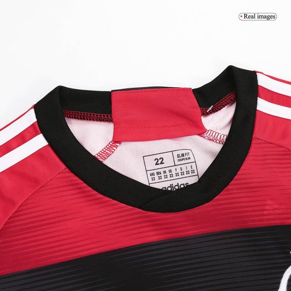 CR Flamengo Home Kids Jerseys Kit 2023/24