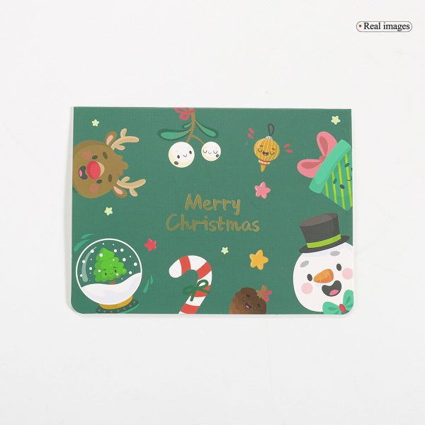 1 Pcs Random Style Personalized Christmas Greeting Card