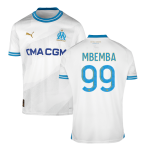 MBEMBA #99 Marseille Home Soccer Jersey 2023/24