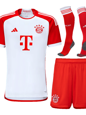 Bayern Munich Home Kids Jerseys Full Kit 2023/24