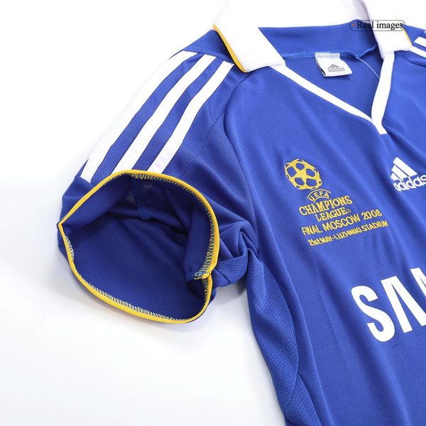 Vintage Soccer Jersey Chelsea Home 2008 - UCL Final