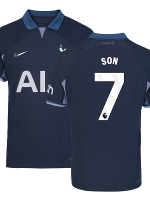 SON #7 Tottenham Hotspur Away Authentic Soccer Jersey 2023/24