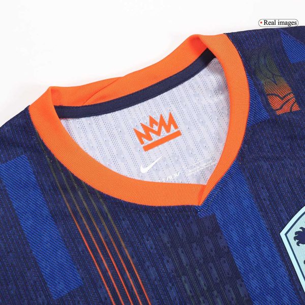 Netherlands Away Authentic Soccer Jersey EURO 2024