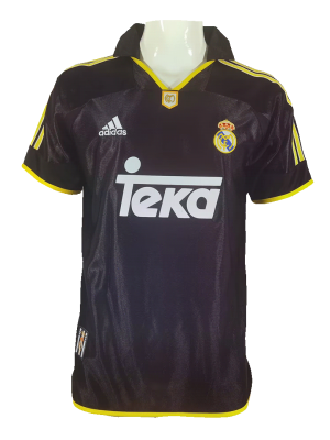 Vintage Soccer Jersey Real Madrid Away 99/01