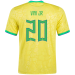 VINI JR #20 Brazil Home Jersey World Cup 2022