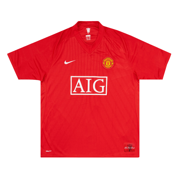 Vintage Soccer Jersey Manchester United Home 2007/08