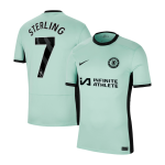 STERLING #7 Chelsea Third Away Soccer Jersey 2023/24