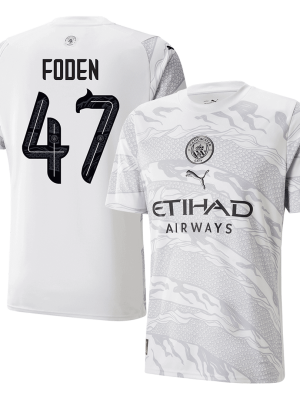 FODEN #47 Manchester City Year Of The Dragon Soccer Jersey 2023/24