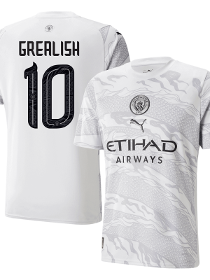 GREALISH #10 Manchester City Year Of The Dragon Soccer Jersey 2023/24