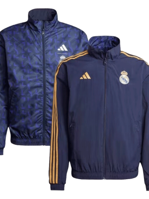 Real Madrid Reversible Anthem Jacket 2023/24 - Navy