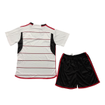 CR Flamengo Away Kids Jerseys Kit 2023/24