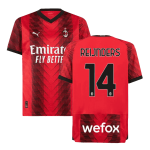 REIJNDERS #14 AC Milan Home Soccer Jersey 2023/24