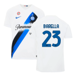 BARELLA #23 Inter Milan Away Soccer Jersey 2023/24