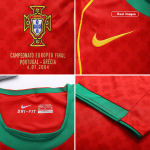 Vintage Soccer Jersey Portugal Home 2004