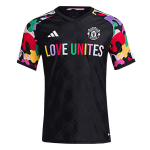 Manchester United Pre-Match Soccer Jersey 2023/24 Black