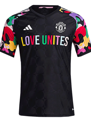 Manchester United Pre-Match Soccer Jersey 2023/24 Black