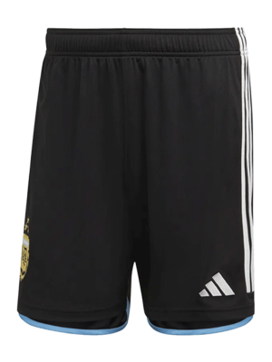 Argentina Home Soccer Shorts 2022 - Three Stars