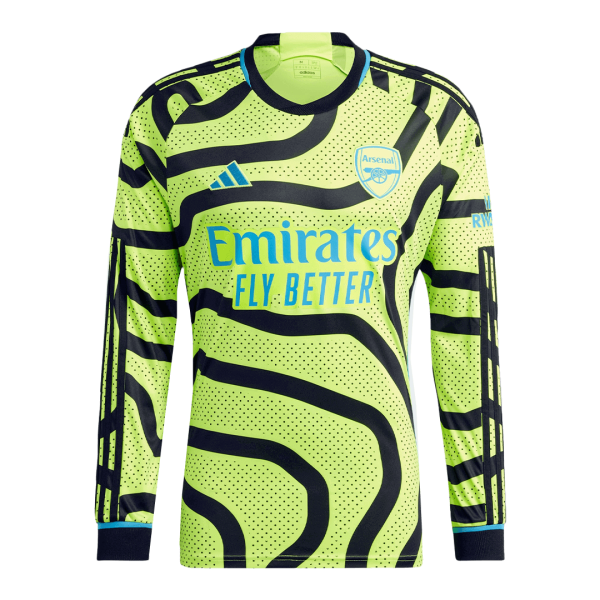 Arsenal Away Long Sleeve Soccer Jersey 2023/24