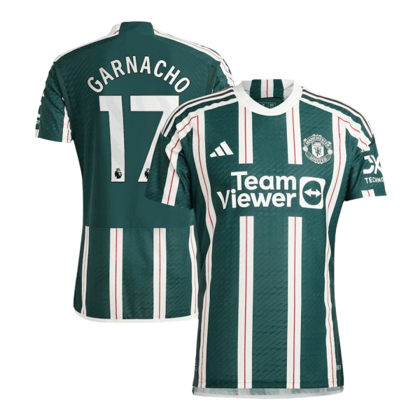 GARNACHO #17 Manchester United Away Authentic Soccer Jersey 2023/24