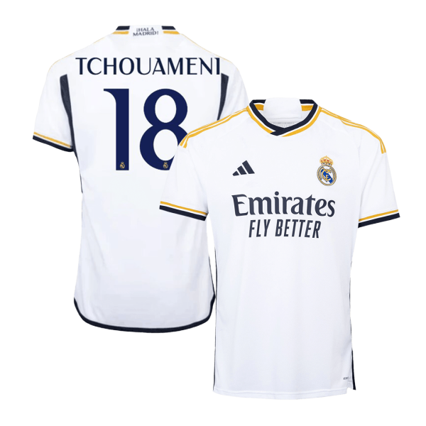 TCHOUAMENI #18 Real Madrid Home Jersey 2023/24