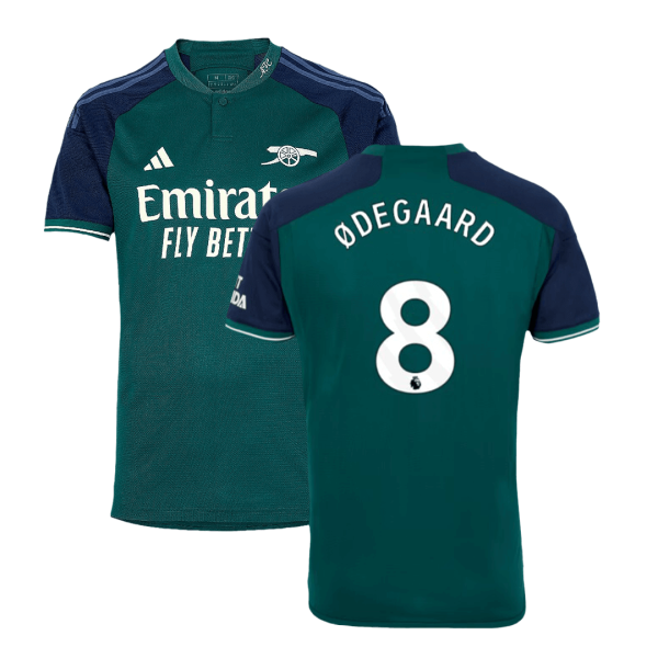 ?DEGAARD #8 Arsenal Third Away Soccer Jersey 2023/24