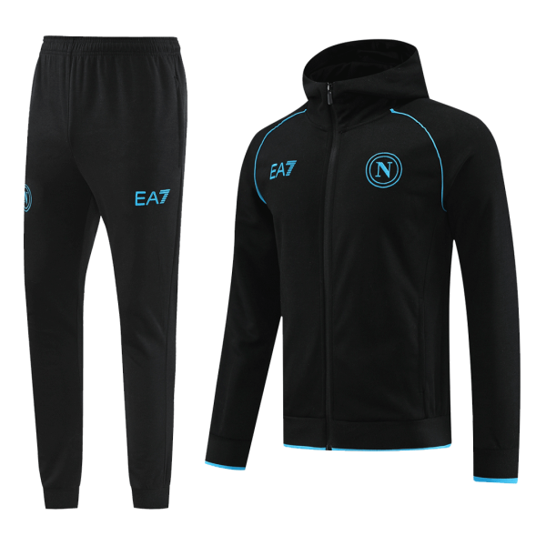 Napoli Hoodie Tracksuit 2023/24 Black