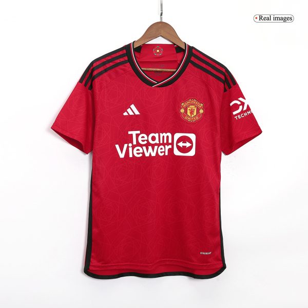 H?JLUND #11 Manchester United Home Soccer Jersey 2023/24