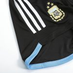 Argentina Home Soccer Shorts 2022 - Three Stars