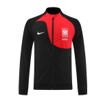 South Korea Track Jacket 2022/23 - Black&Red