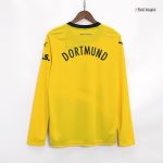 Borussia Dortmund Home Long Sleeve Soccer Jersey 2023/24