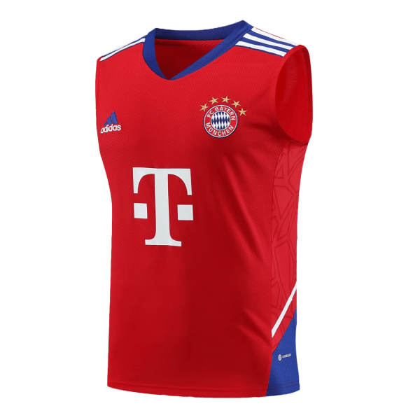 Bayern Munich Jerseys Sleeveless Training Kit 2023/24 Red