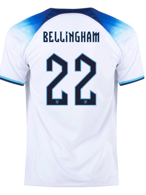 BELLINGHAM #22 England Home Jersey World Cup 2022