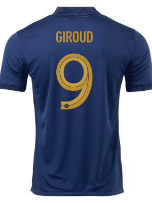 GIROUD #9 France Home Jersey World Cup 2022