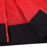 AC Milan Hoodie Windbreaker Jacket 2023/24 - Black&Red