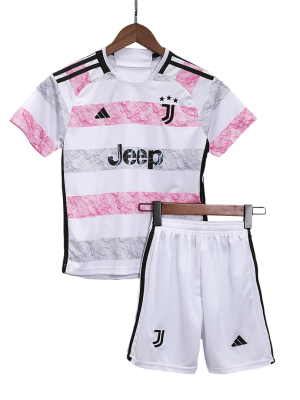 Juventus Away Kids Jerseys Kit 2023/24