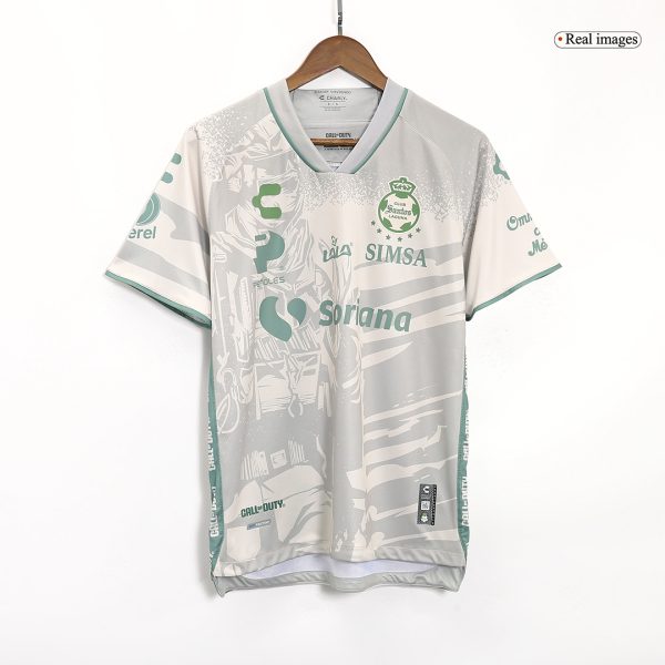 Santos Laguna X Call Of Duty Third Away Soccer Jersey 2023/24